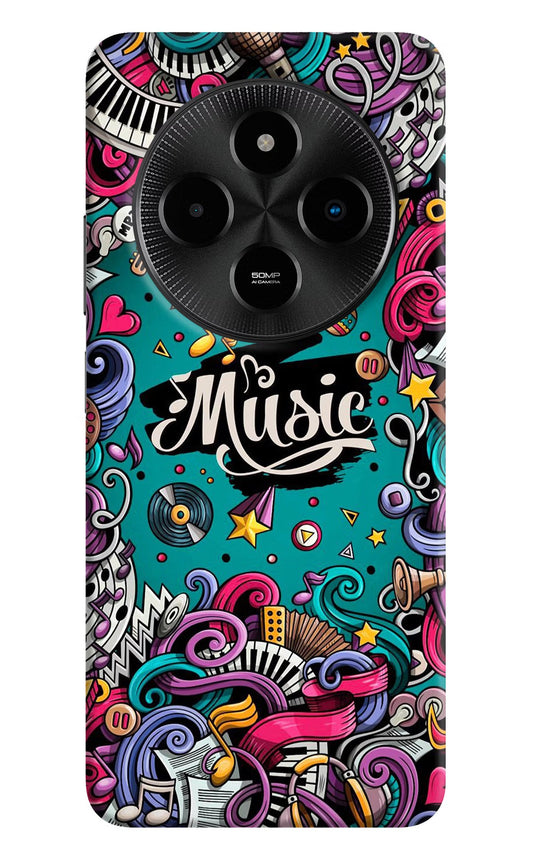 Music Graffiti Poco M7 5G Back Cover