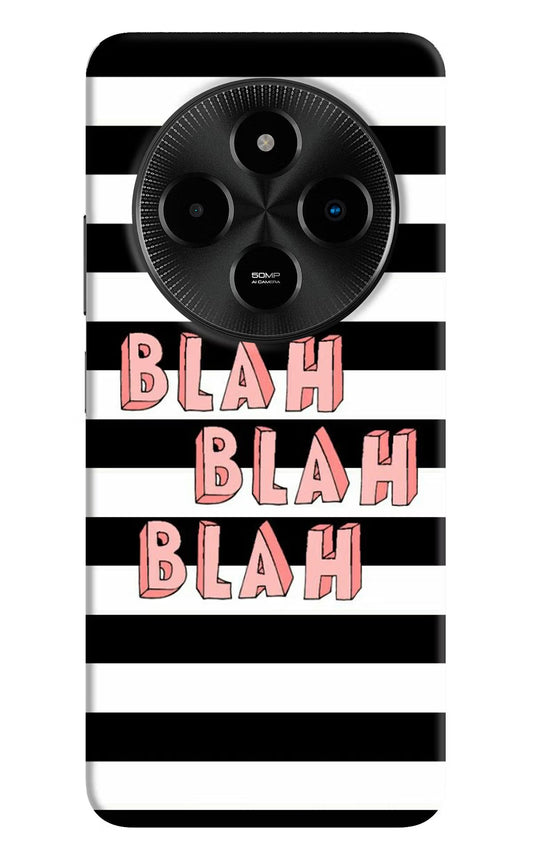 Blah Blah Blah Poco M7 5G Back Cover