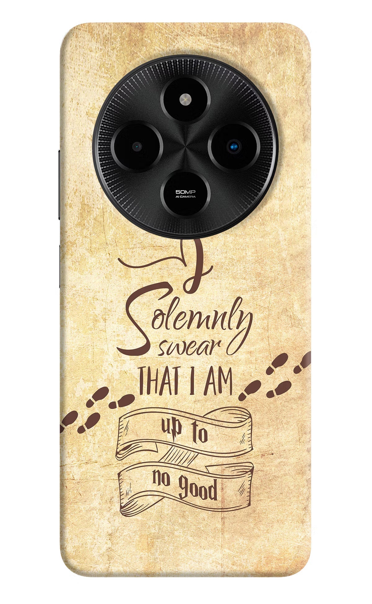 I Solemnly swear that i up to no good Poco M7 5G Back Cover