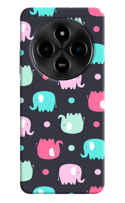 Elephants Poco M7 5G Back Cover