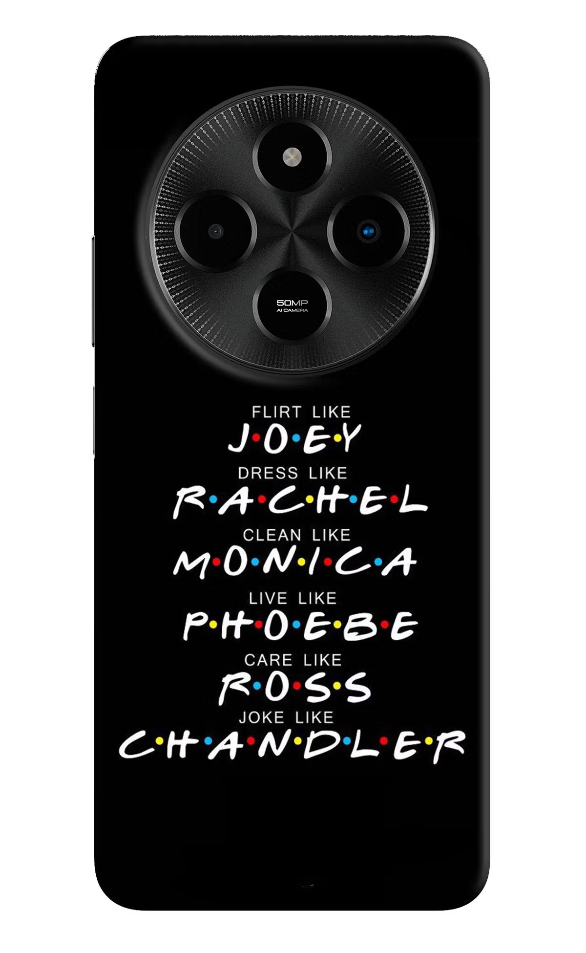 FRIENDS Character Poco M7 5G Back Cover