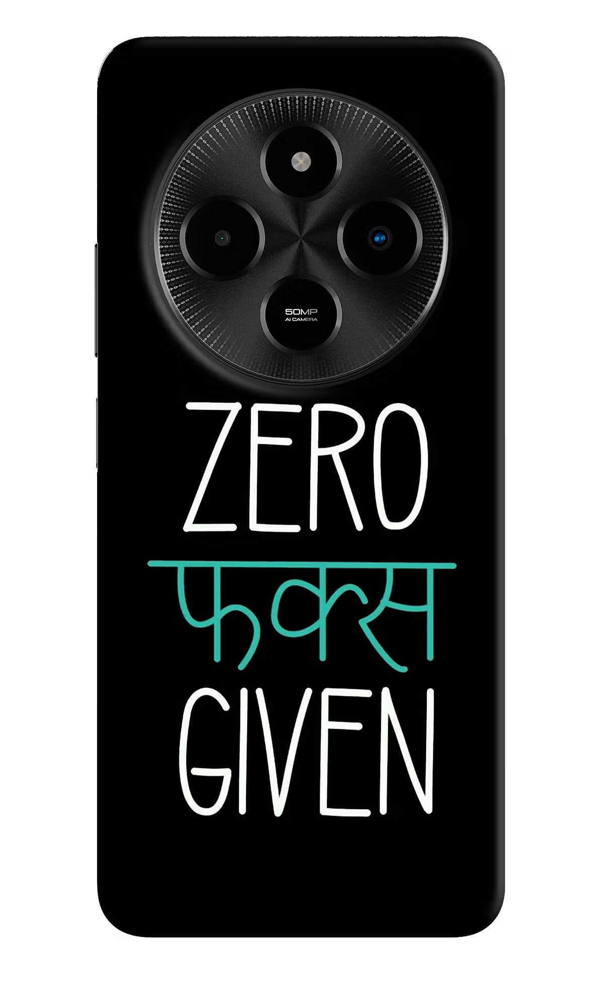 Zero Fucks Given Poco M7 5G Back Cover