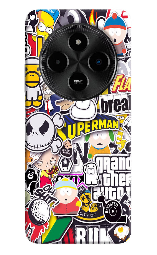 Sticker Bomb Poco M7 5G Back Cover