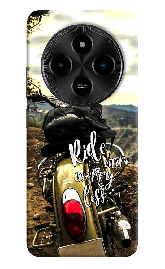 Ride More Worry Less Poco M7 5G Back Cover