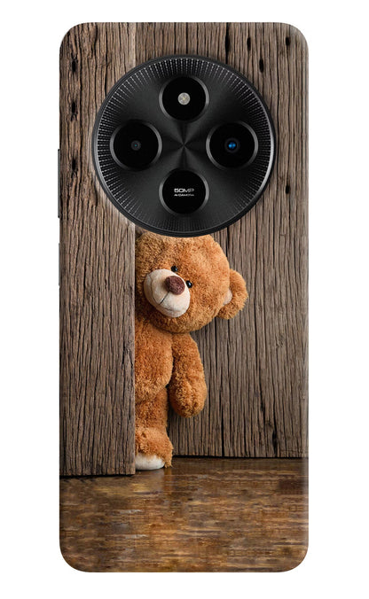Teddy Wooden Poco M7 5G Back Cover