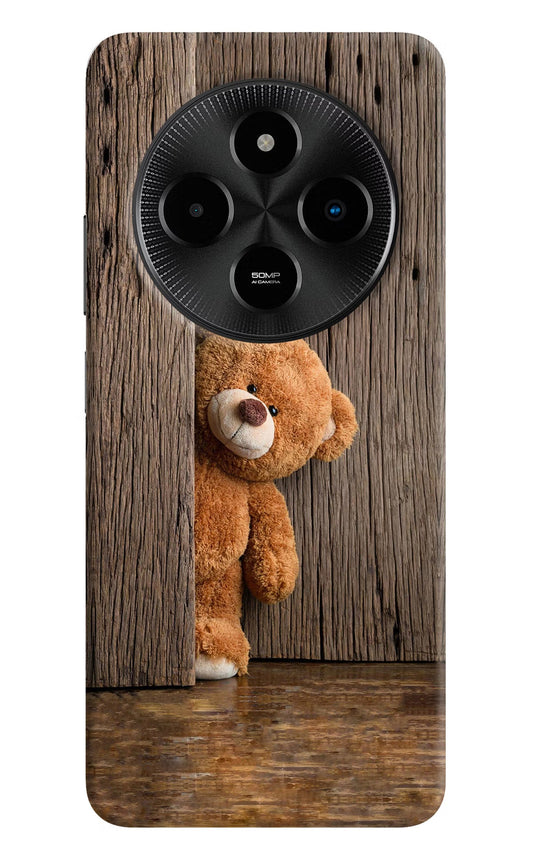 Teddy Wooden Poco M7 5G Back Cover
