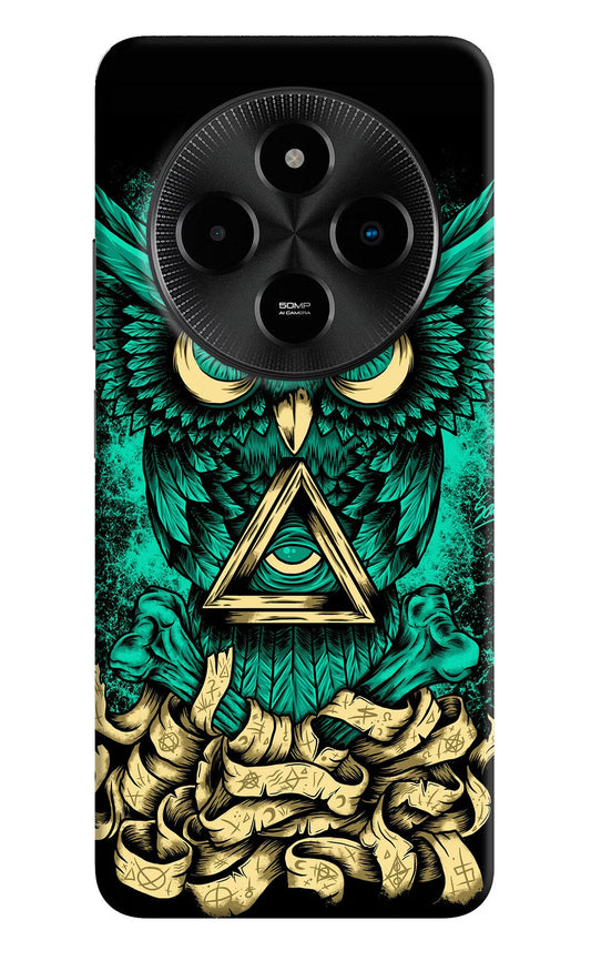 Green Owl Poco M7 5G Back Cover