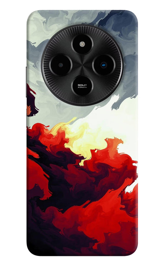 Fire Cloud Poco M7 5G Back Cover