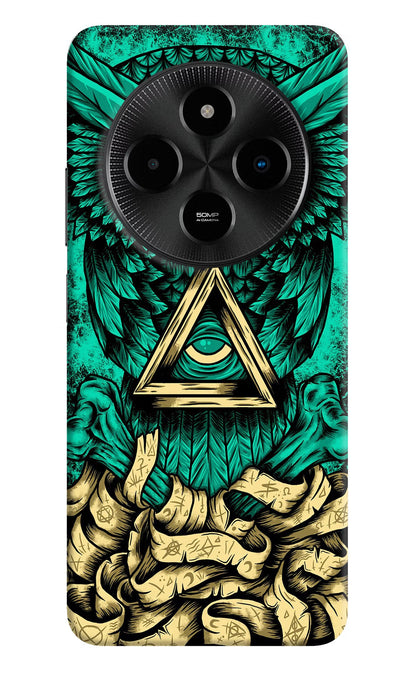 Green Owl Poco M7 5G Back Cover
