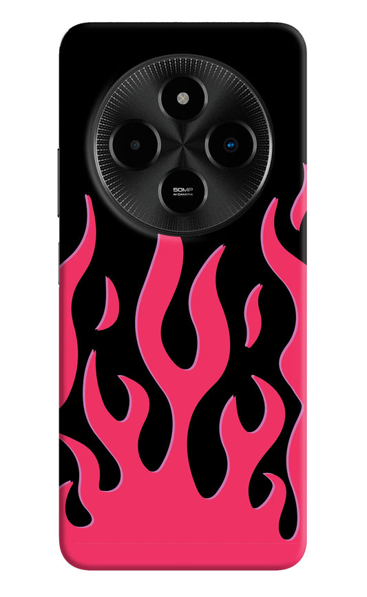Fire Flames Poco M7 5G Back Cover