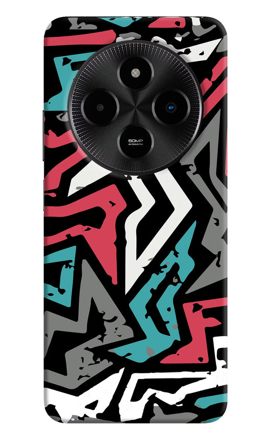Geometric Graffiti Poco M7 5G Back Cover