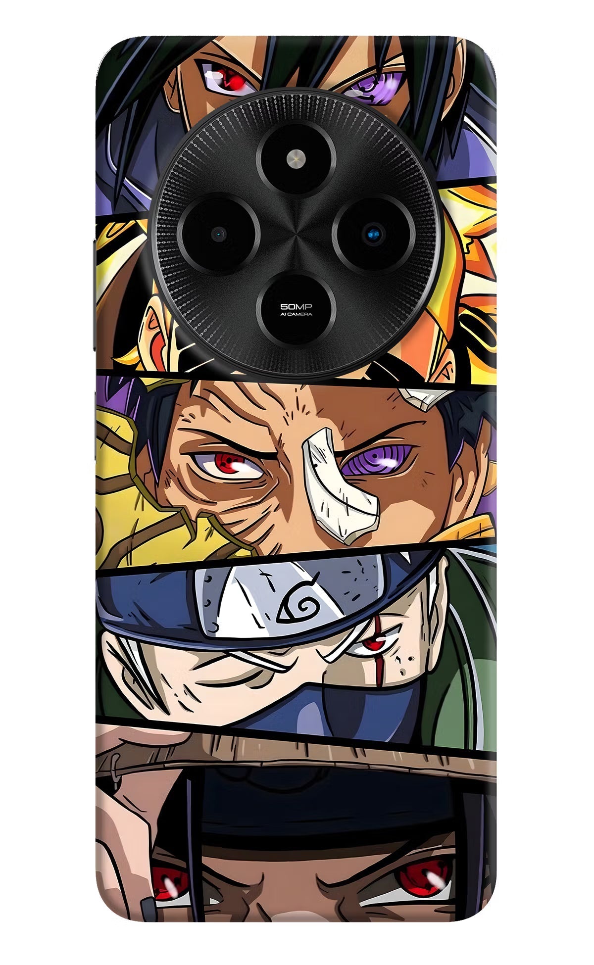 Naruto Character Poco M7 5G Back Cover