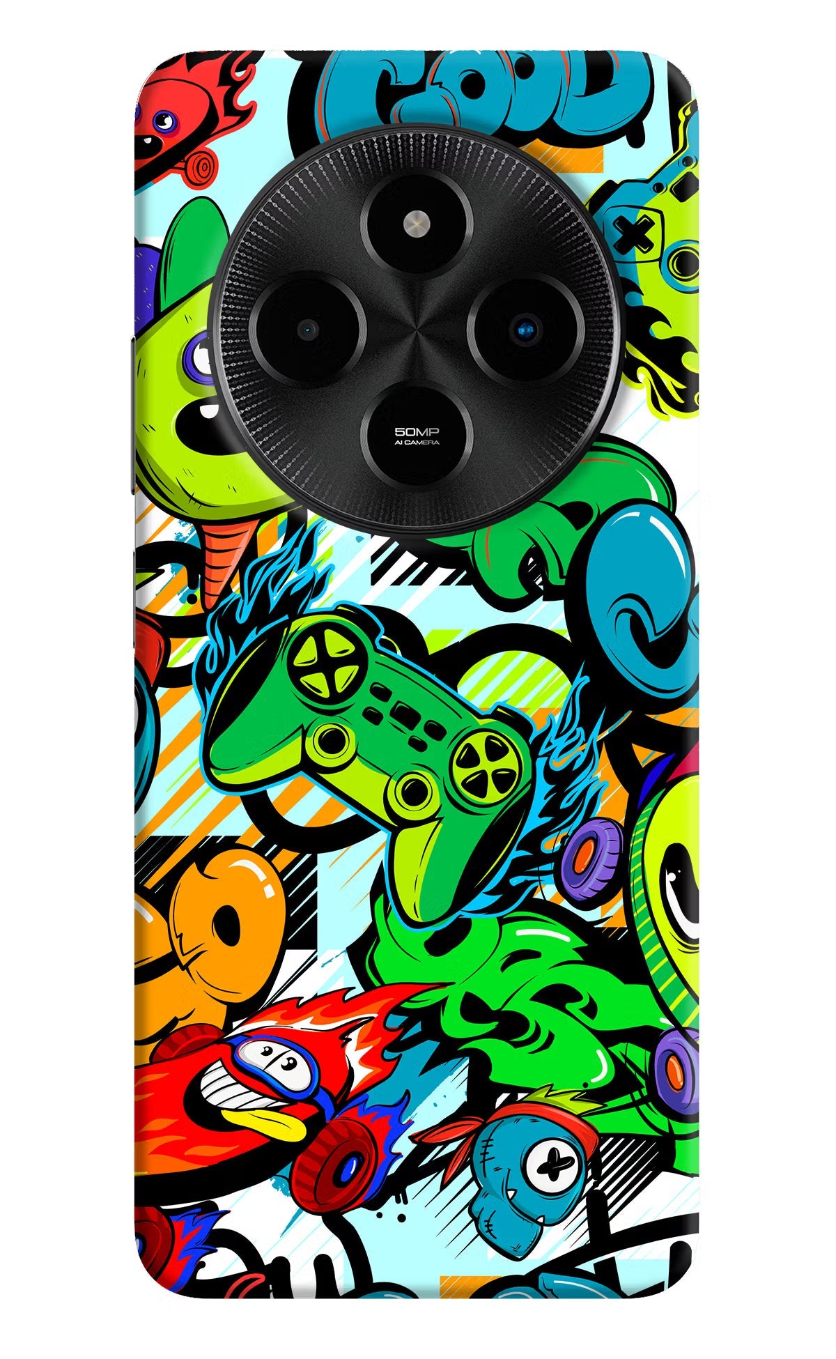 Game Doodle Poco M7 5G Back Cover