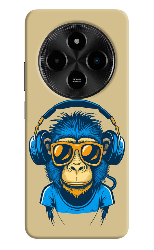 Monkey Headphone Poco M7 5G Back Cover