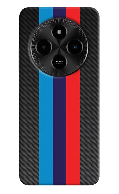 BMW Stripes Pattern Poco M7 5G Back Cover