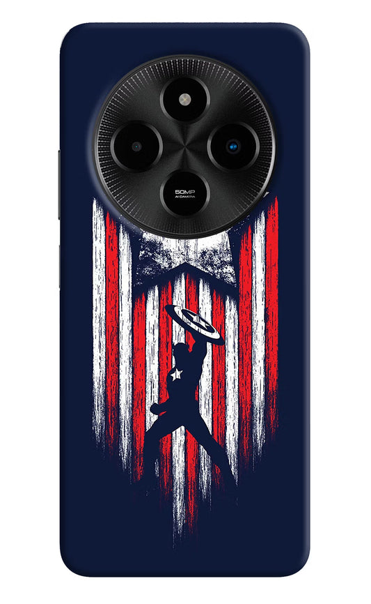 Captain America Marvel Art Poco M7 5G Back Cover