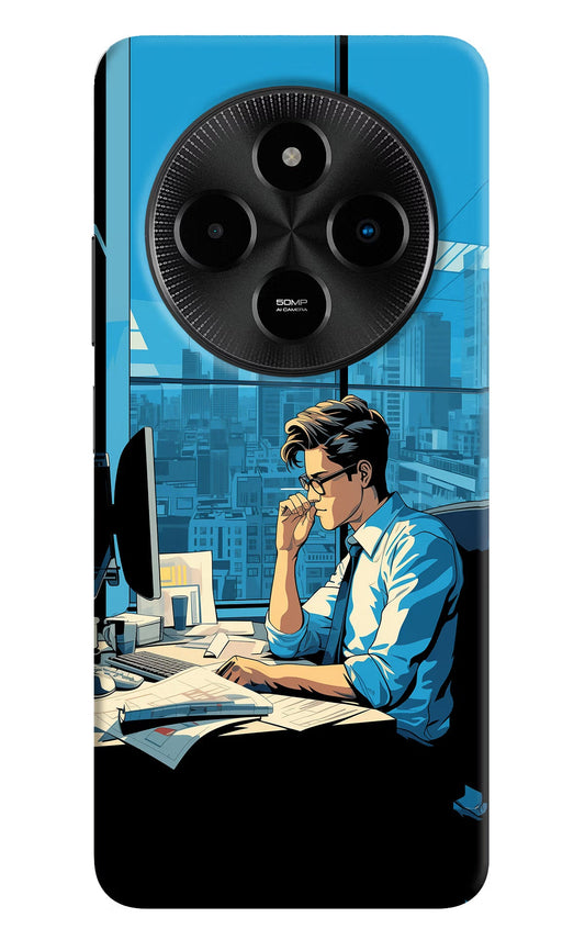 Focused Hustler (AI Generated) Poco M7 5G Back Cover
