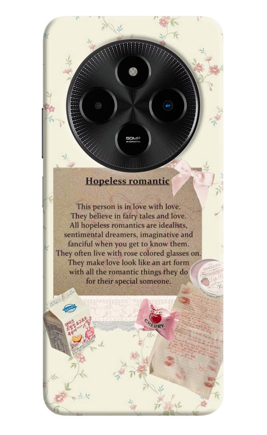 Hopeless Romantic Poco M7 5G Back Cover