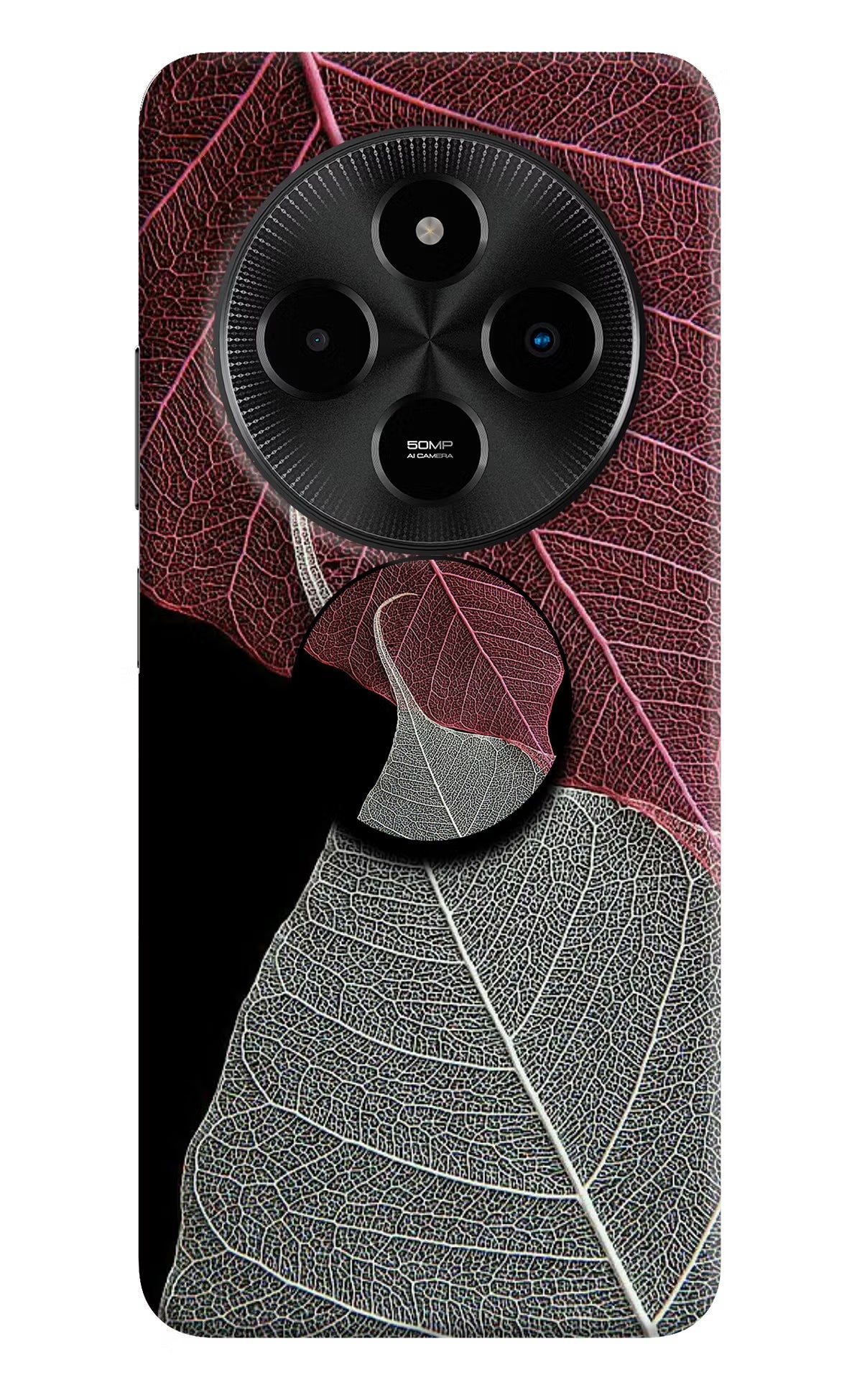 Leaf Pattern Poco M7 5G Pop Case