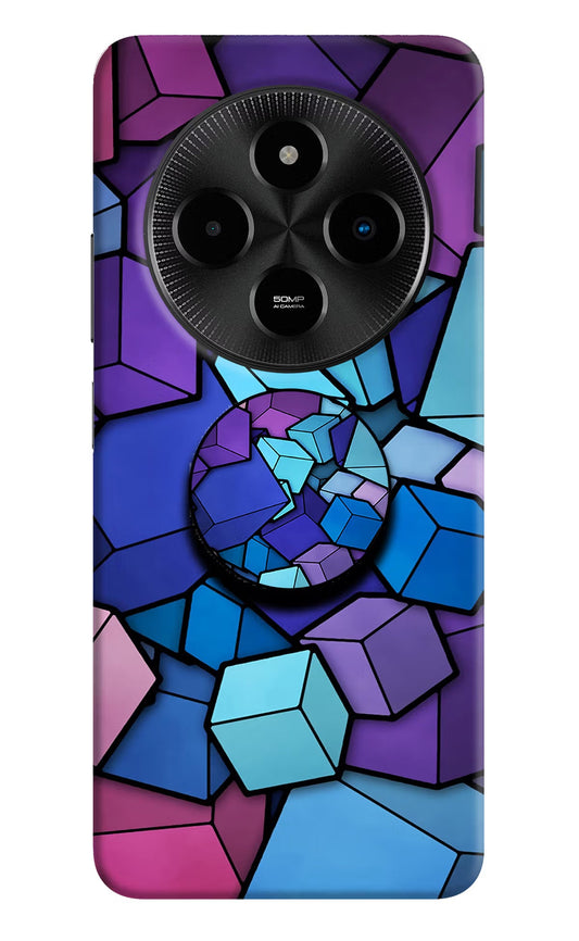 Cubic Abstract Poco M7 5G Pop Case