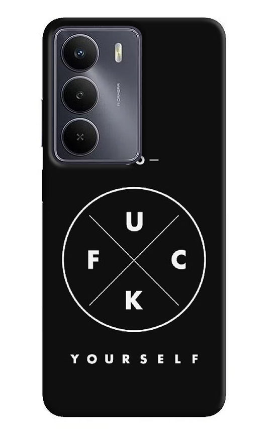 Go Fuck Yourself Realme Narzo 80 Lite 5G Back Cover