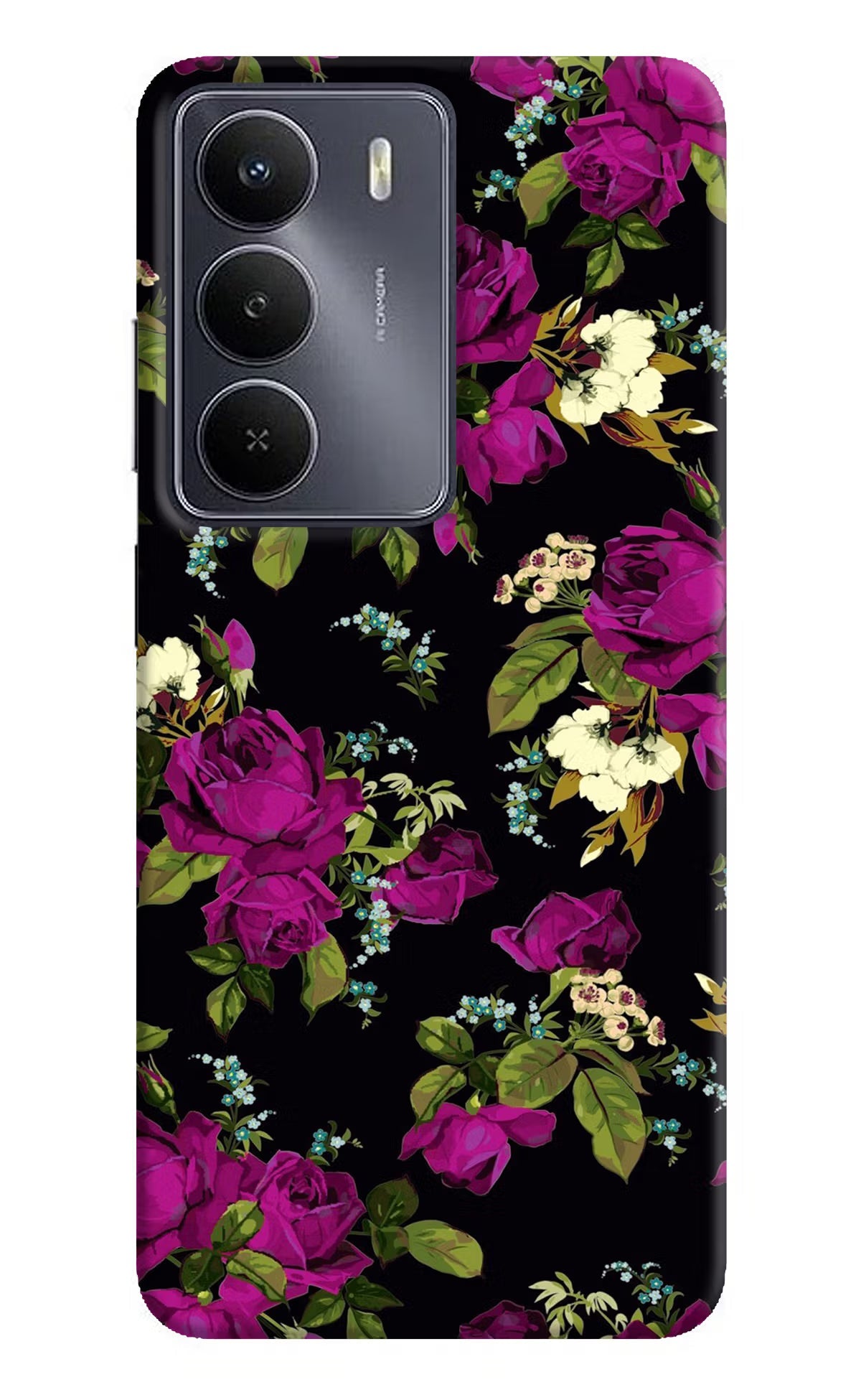 Flowers Realme Narzo 80 Lite 5G Back Cover