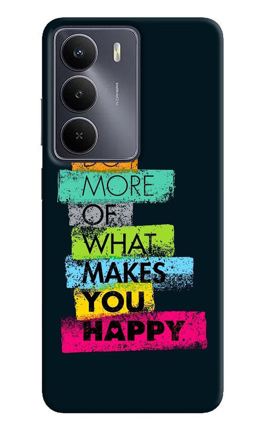 Do More Of What Makes You Happy Realme Narzo 80 Lite 5G Back Cover
