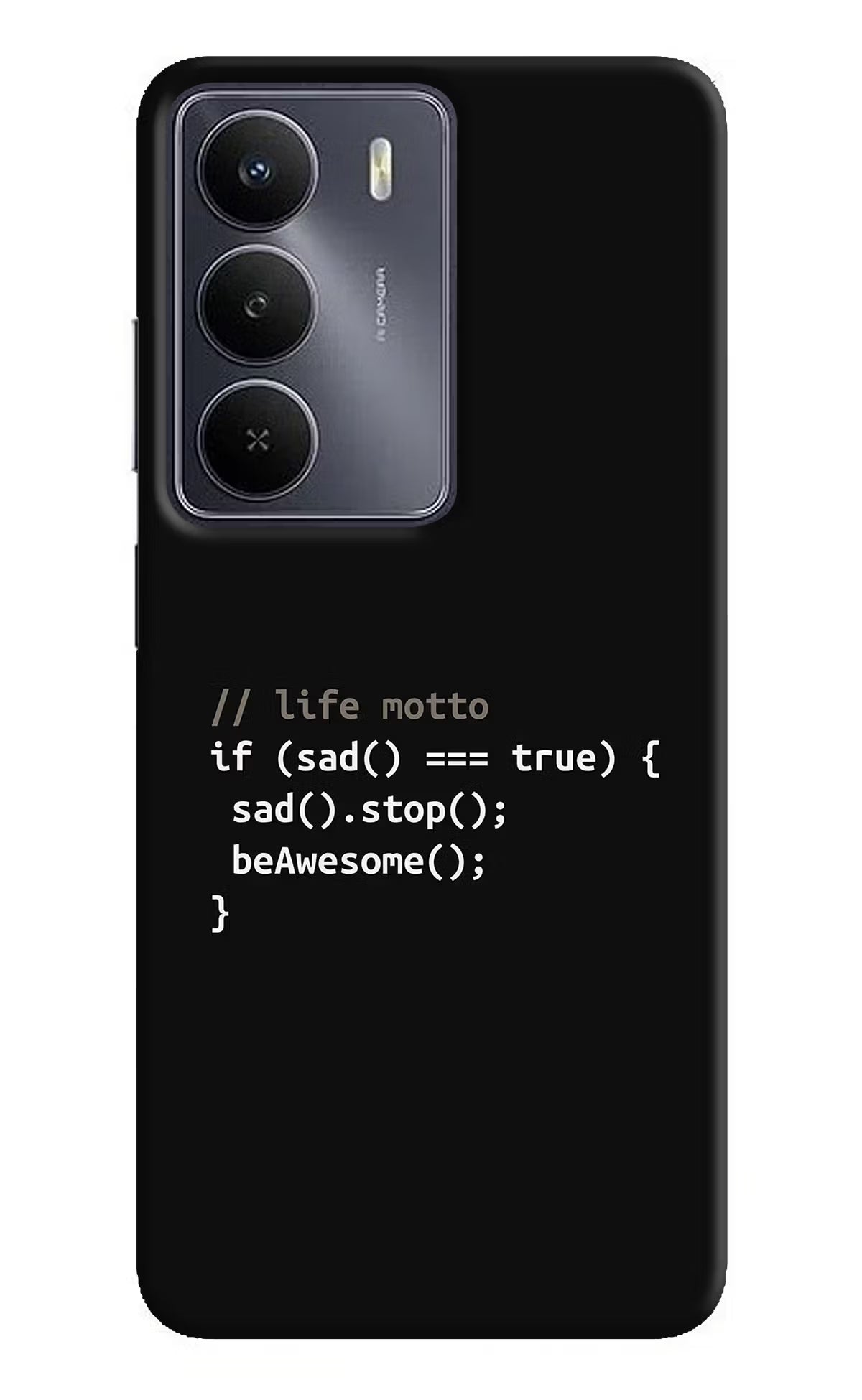 Life Motto Code Realme Narzo 80 Lite 5G Back Cover