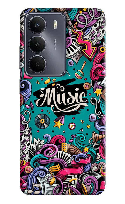 Music Graffiti Realme Narzo 80 Lite 5G Back Cover