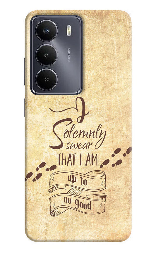 I Solemnly swear that i up to no good Realme Narzo 80 Lite 5G Back Cover