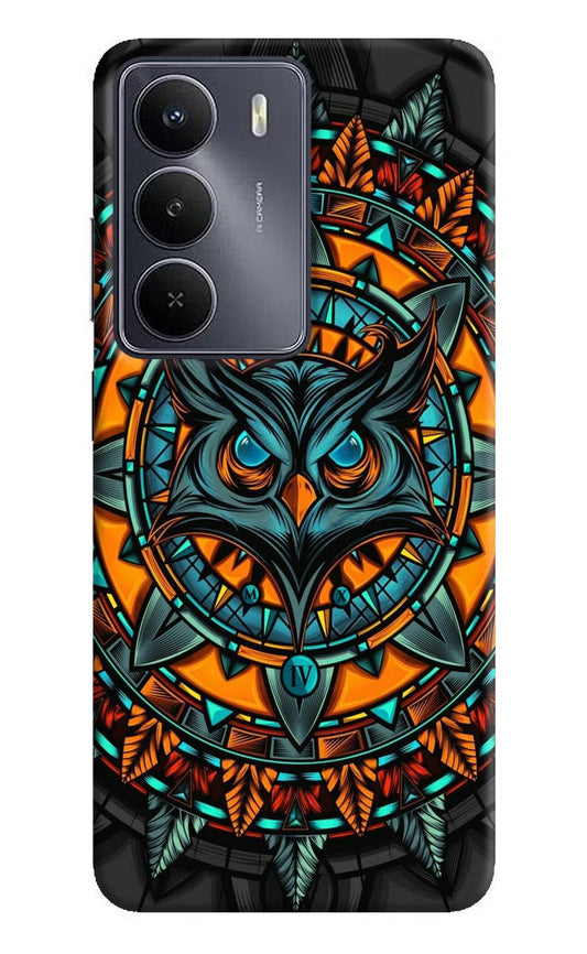 Angry Owl Art Realme Narzo 80 Lite 5G Back Cover