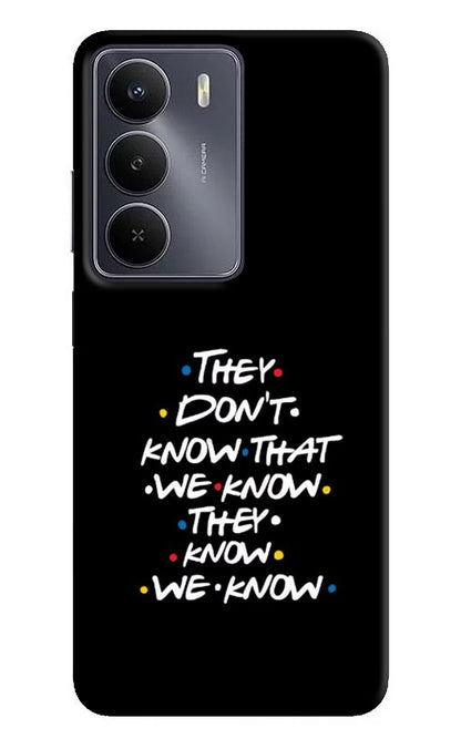 FRIENDS Dialogue Realme Narzo 80 Lite 5G Back Cover