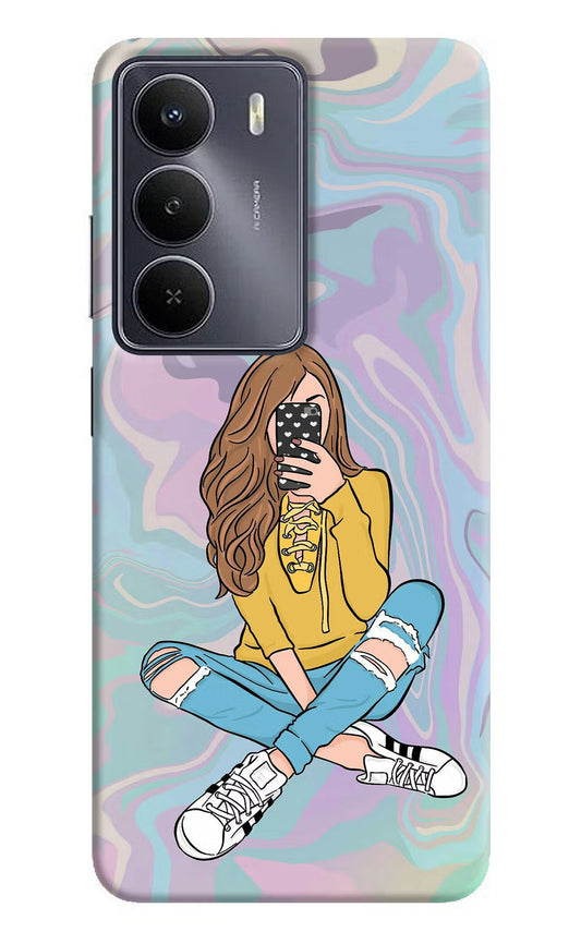 Selfie Girl Realme Narzo 80 Lite 5G Back Cover