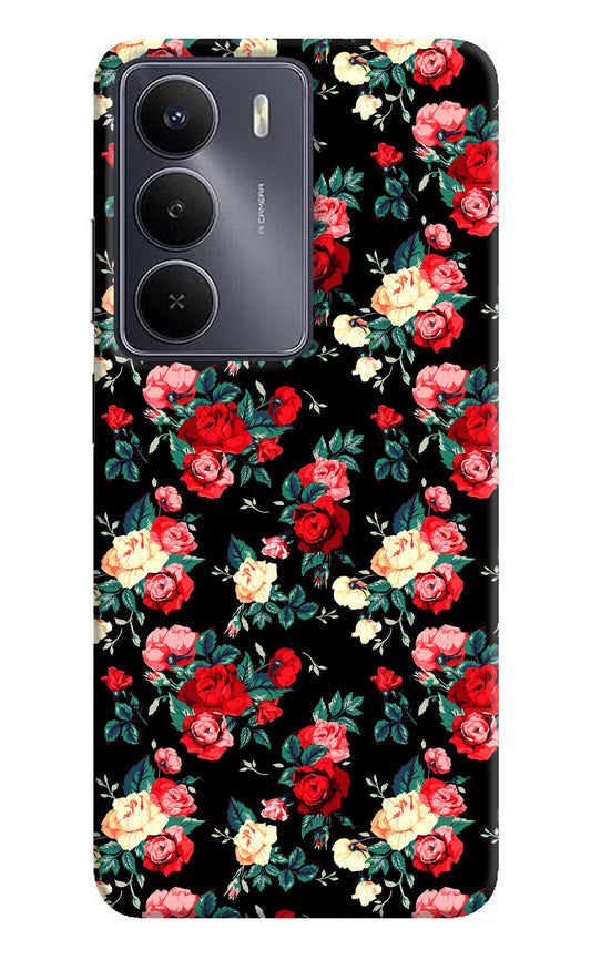 Rose Pattern Realme Narzo 80 Lite 5G Back Cover