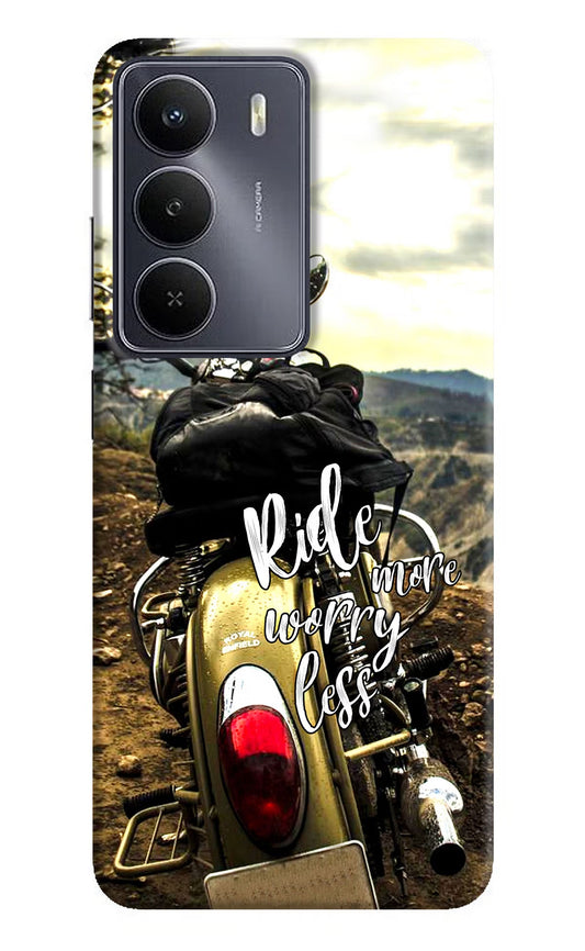 Ride More Worry Less Realme Narzo 80 Lite 5G Back Cover