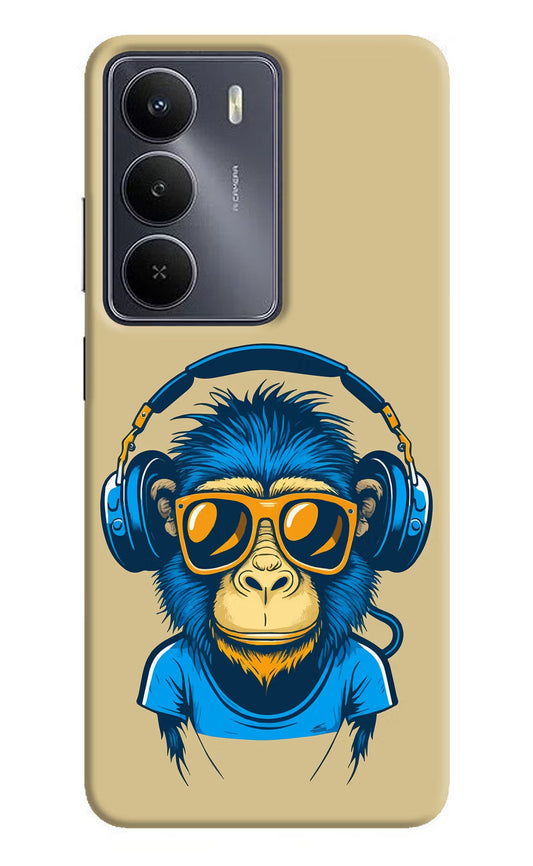 Monkey Headphone Realme Narzo 80 Lite 5G Back Cover