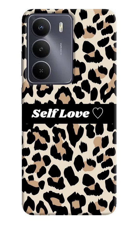 Leopard Print Self Love Realme Narzo 80 Lite 5G Back Cover
