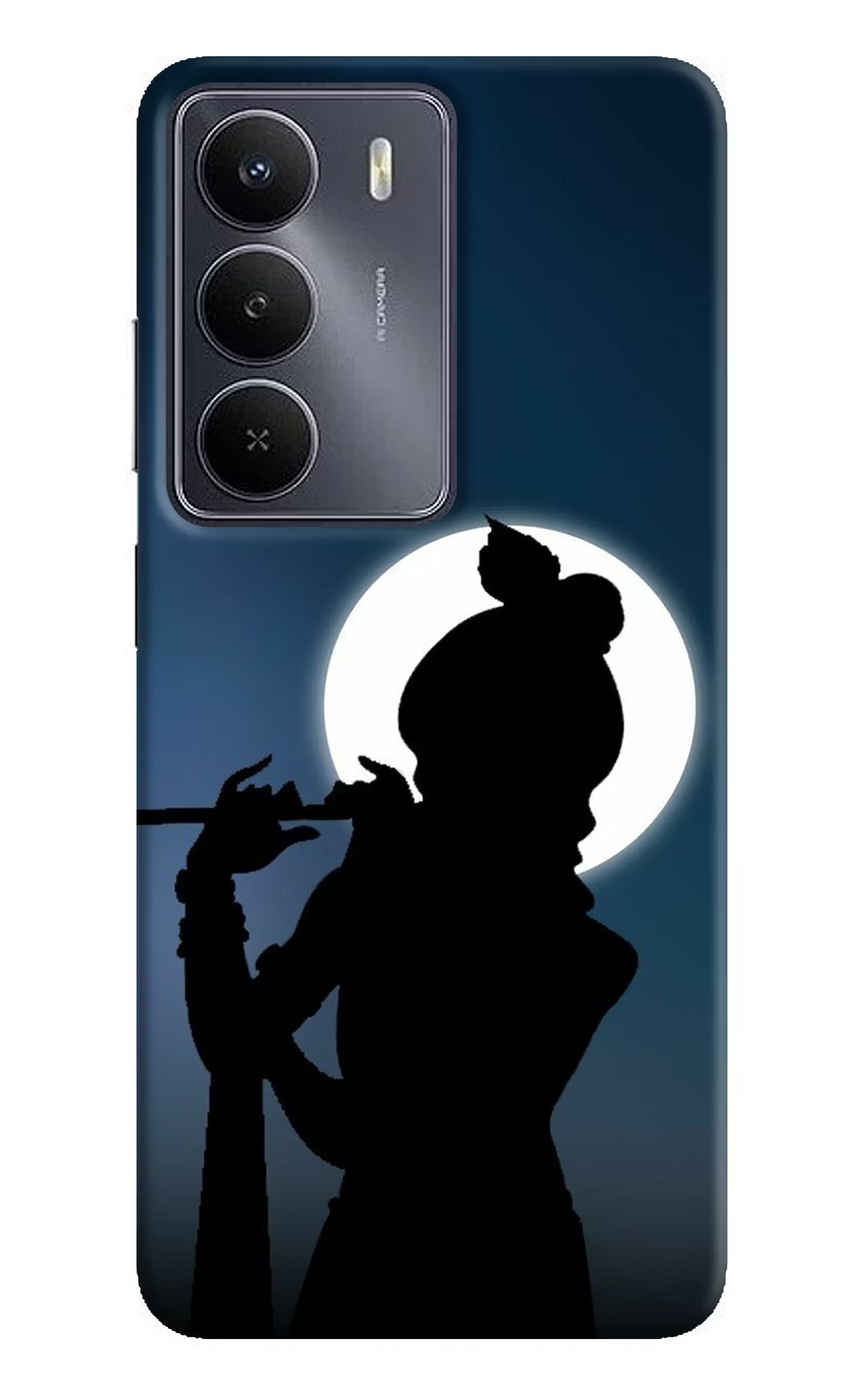 Shri Krishna Silhouette Realme Narzo 80 Lite 5G Back Cover
