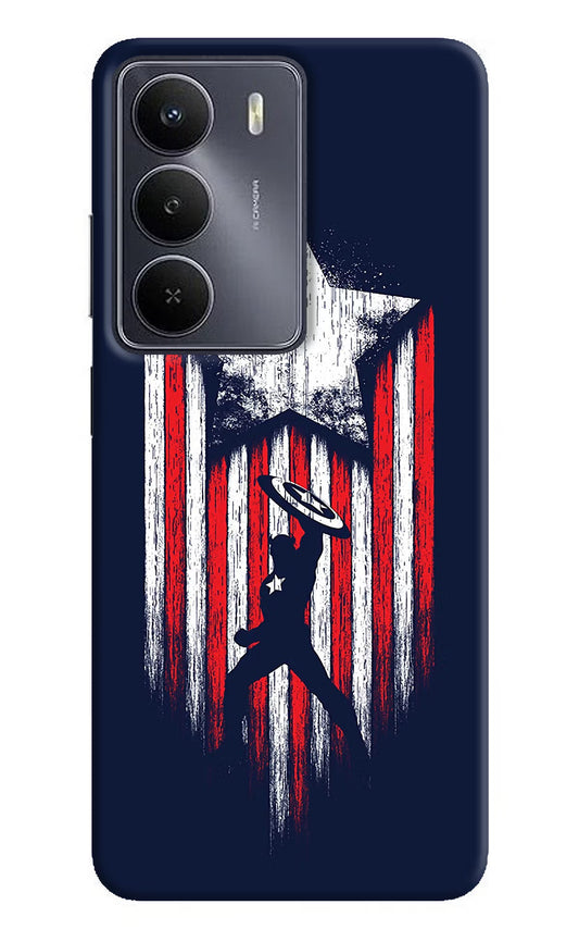 Captain America Marvel Art Realme Narzo 80 Lite 5G Back Cover