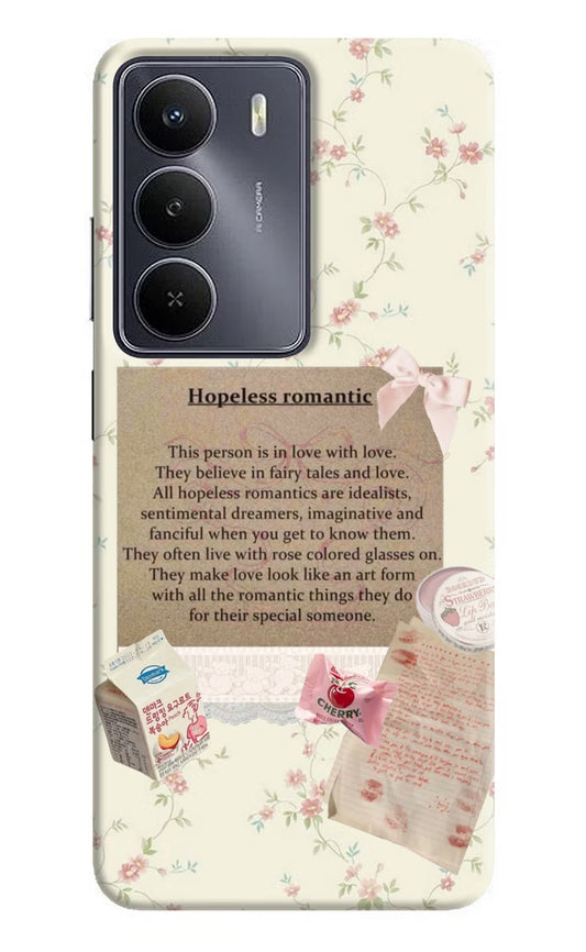 Hopeless Romantic Realme Narzo 80 Lite 5G Back Cover