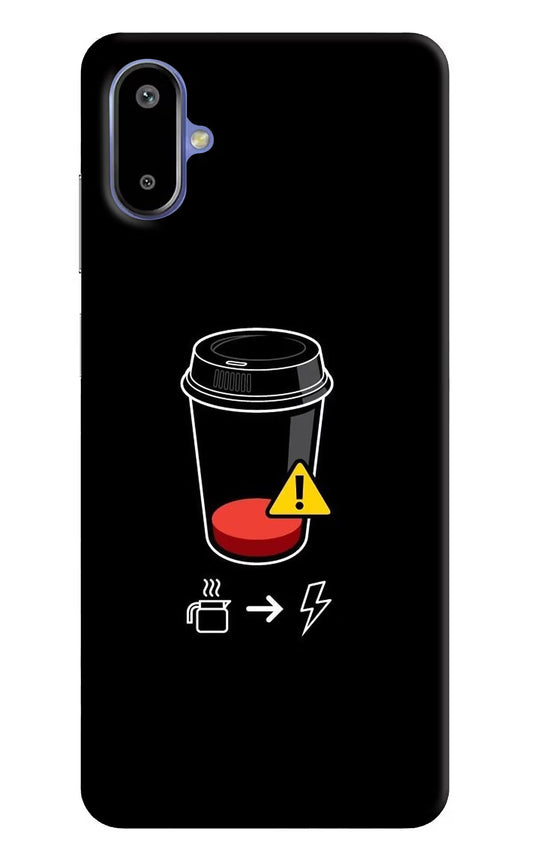 Coffee Samsung F06 5G Back Cover