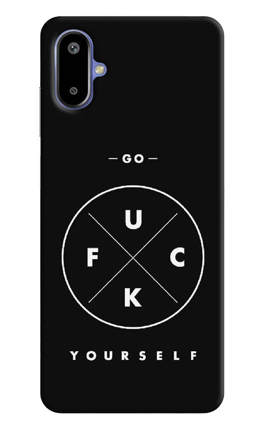 Go Fuck Yourself Samsung F06 5G Back Cover