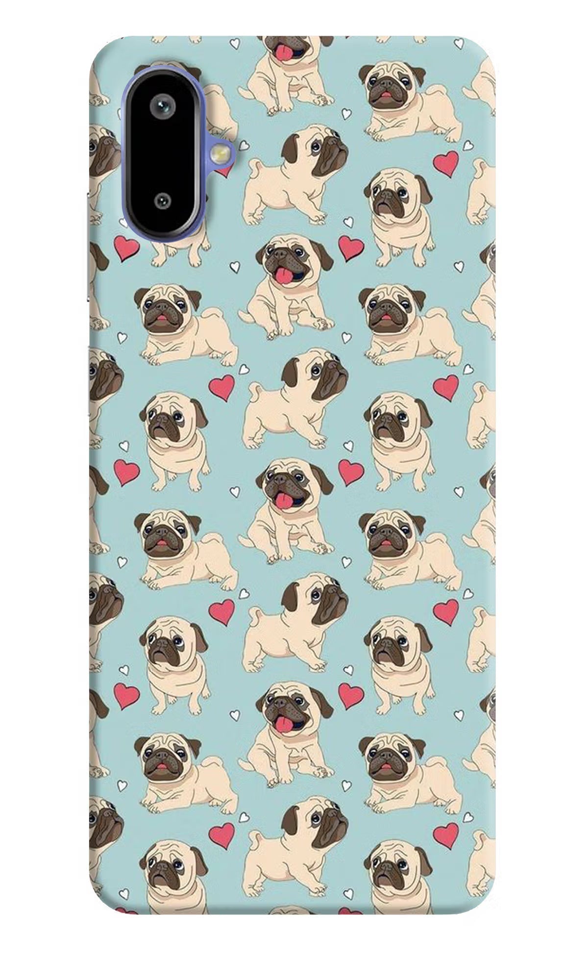 Pug Dog Samsung F06 5G Back Cover