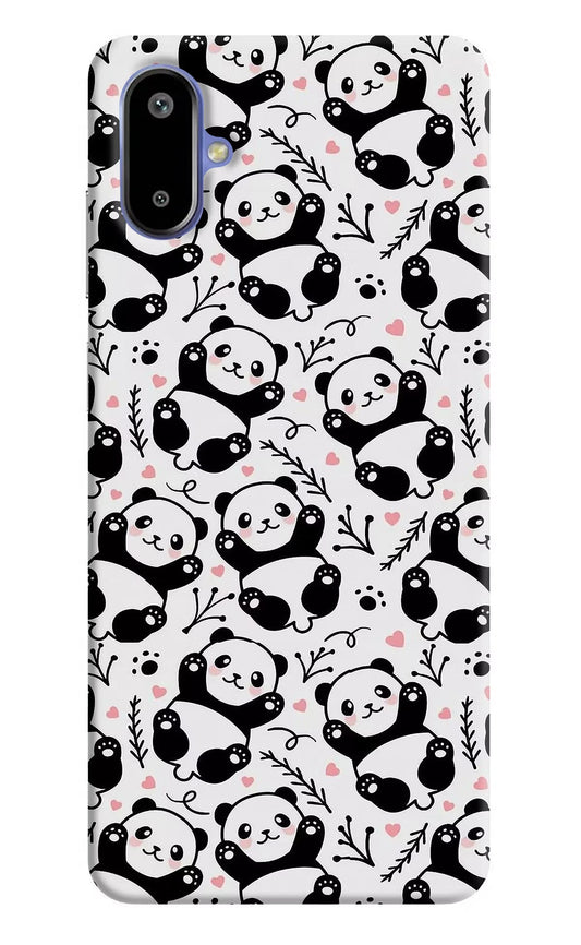 Cute Panda Samsung F06 5G Back Cover