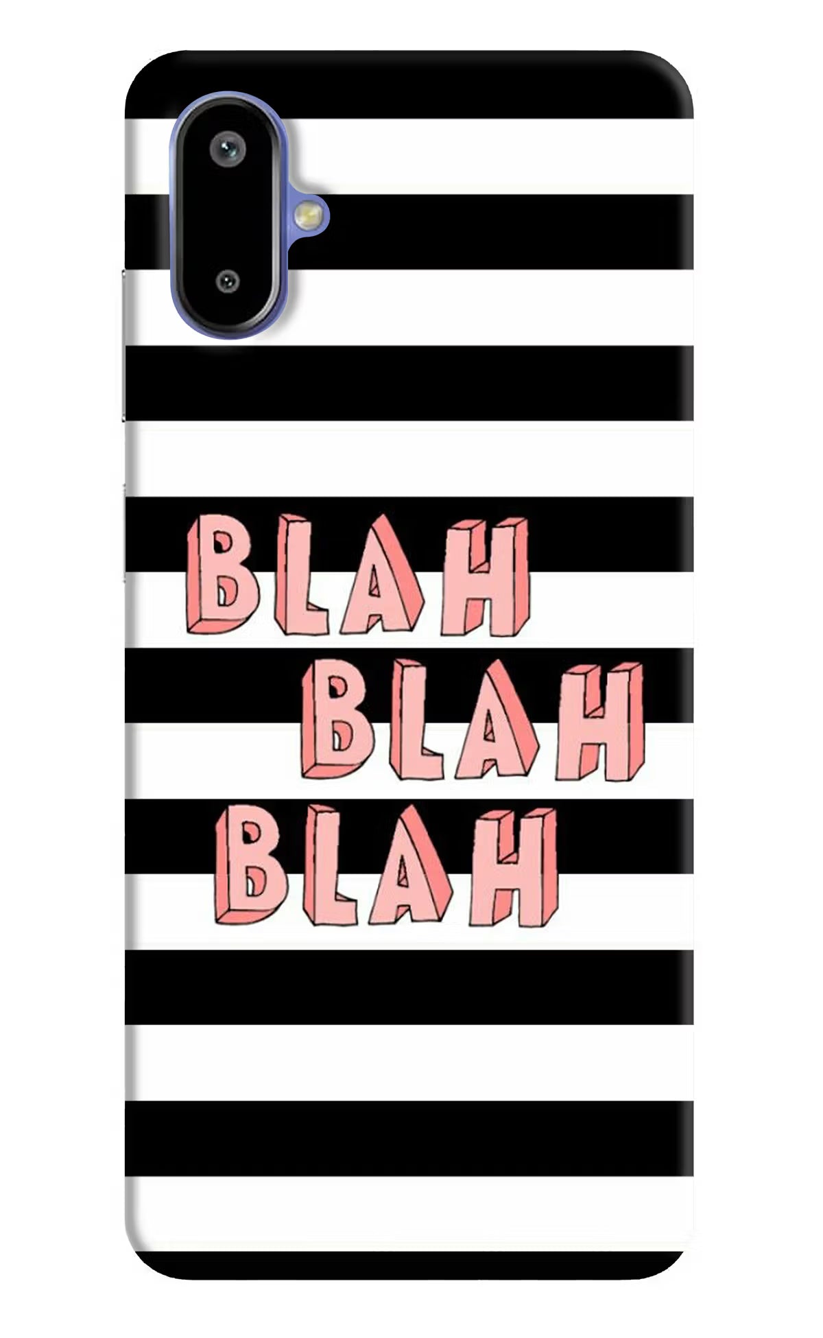 Blah Blah Blah Samsung F06 5G Back Cover