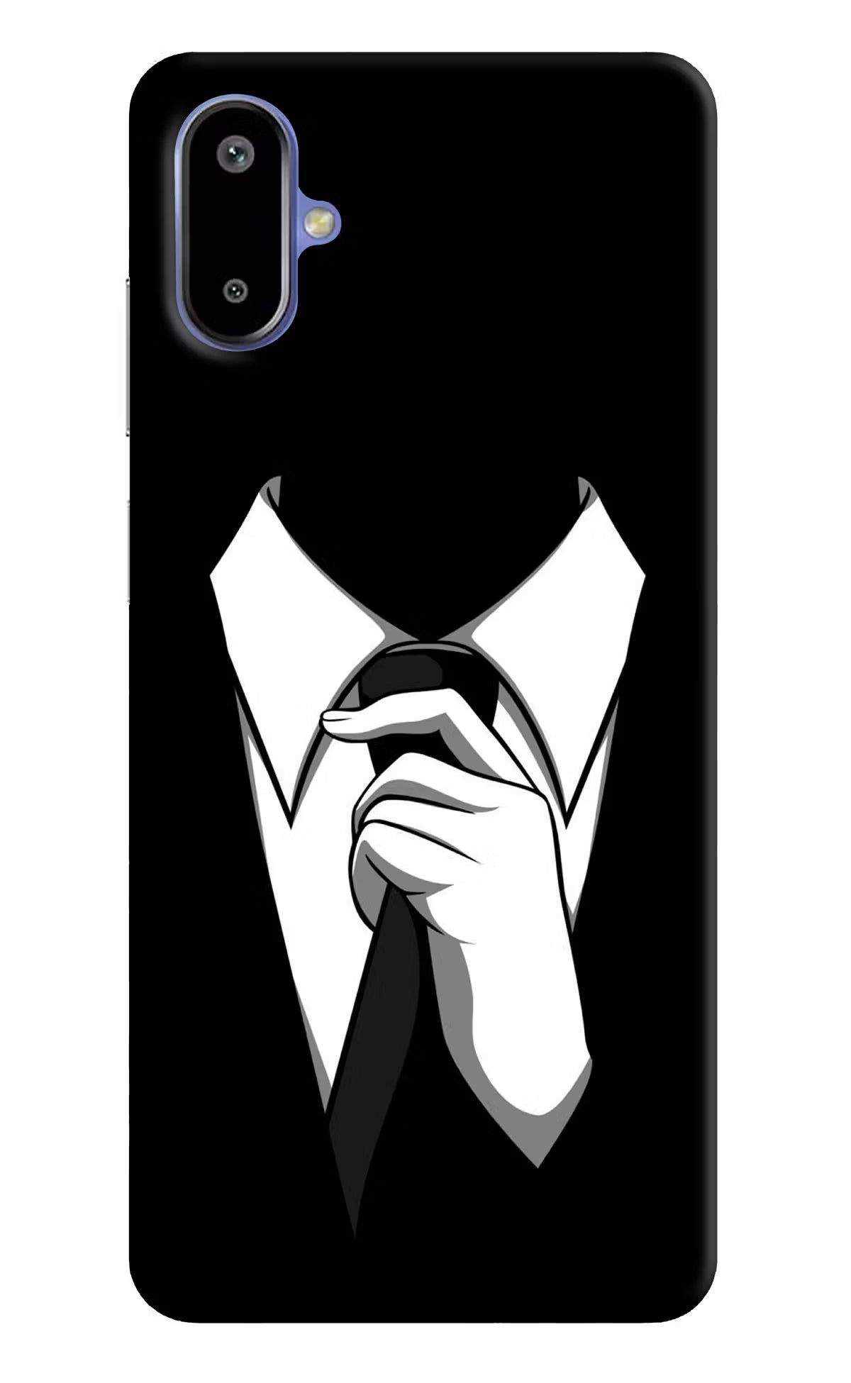 Black Tie Samsung F06 5G Back Cover