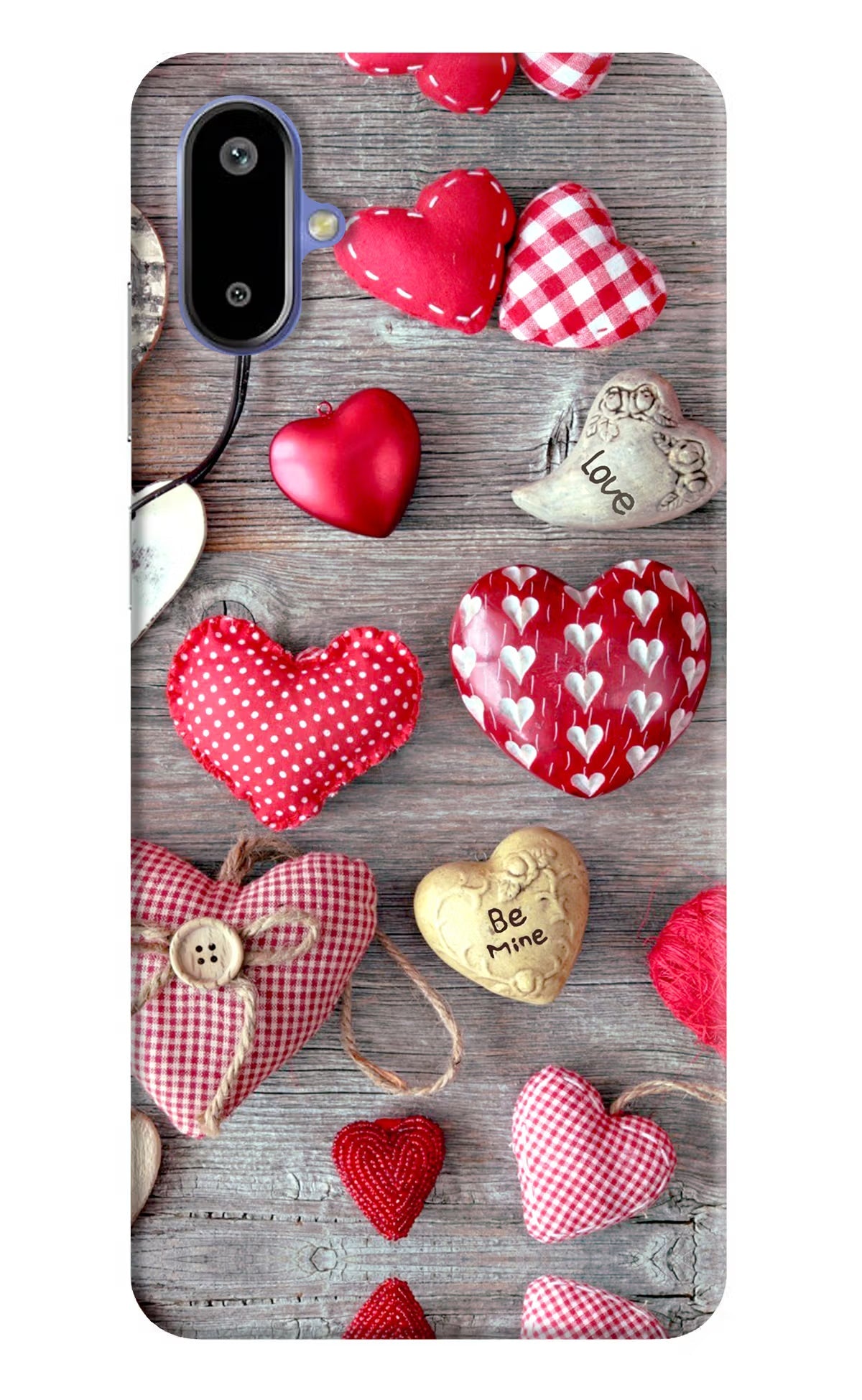 Love Wallpaper Samsung F06 5G Back Cover