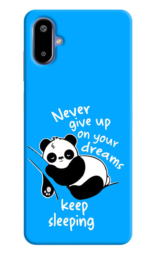 Keep Sleeping Samsung F06 5G Back Cover