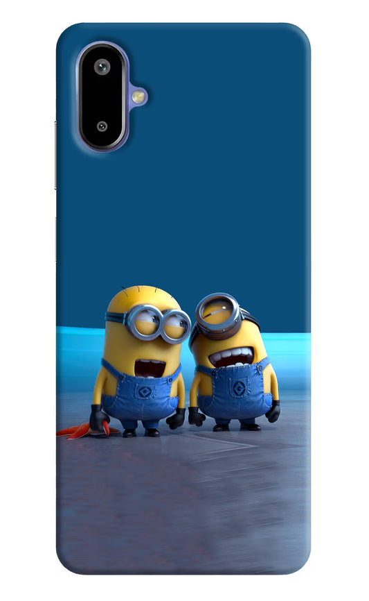Minion Laughing Samsung F06 5G Back Cover