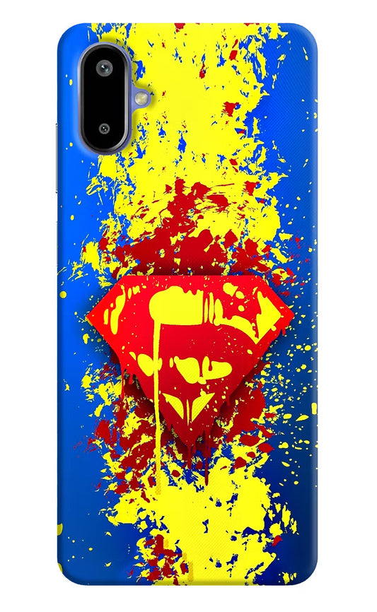 Superman logo Samsung F06 5G Back Cover